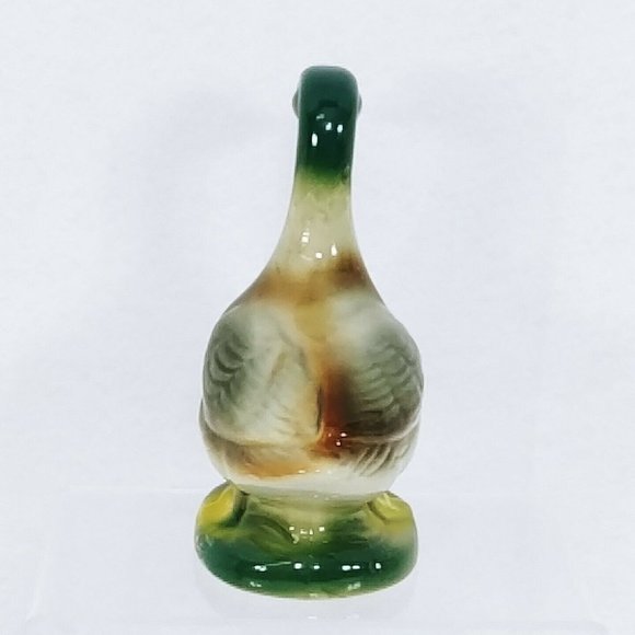 Mallard Duck Figurine Handcrafted Collectibles Ceramic Brazil 6" Vintage - Picture 4 of 10